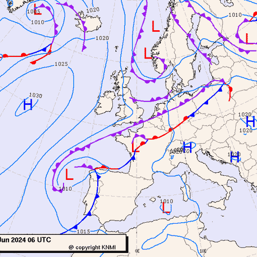 Previsioni meteo per martedì 18, mercoledì 19, giovedì 20 (giugno)
