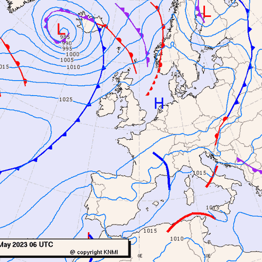 Previsioni meteo per giovedì 18, venerdì 19, sabato 20 (maggio)