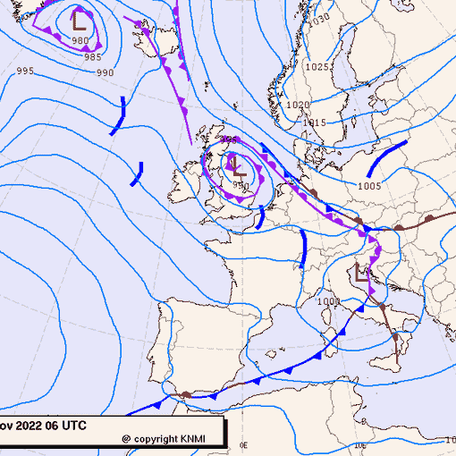 Previsioni meteo per venerdì 18, sabato 19, domenica 20 (novembre)