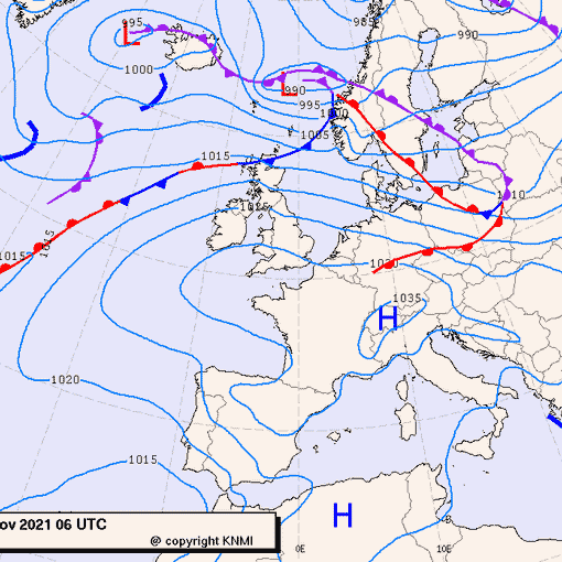 Previsioni meteo per venerdì 19, sabato 20, domenica 21 (novembre)