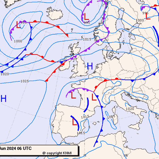 Previsioni meteo per giovedì 20, venerdì 21, sabato 22 (giugno)
