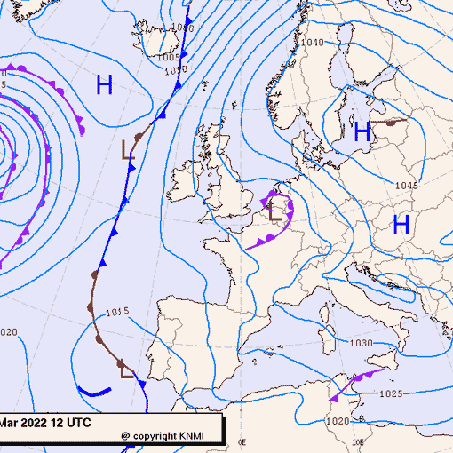Previsioni meteo per domenica 20, lunedì 21, martedì 22 (marzo)