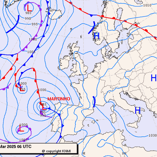Previsioni meteo per giovedì 20, venerdì 21, sabato 22 (marzo)