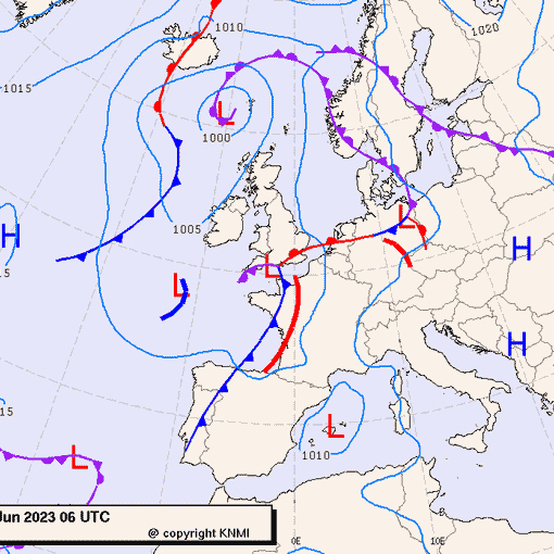 Previsioni meteo per martedì 20, mercoledì 21, giovedì 22 (giugno)