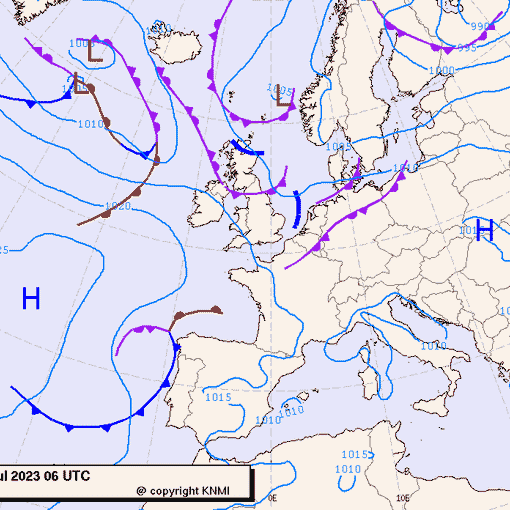 Previsioni meteo per venerdì 21, sabato 22, domenica 23 (luglio)