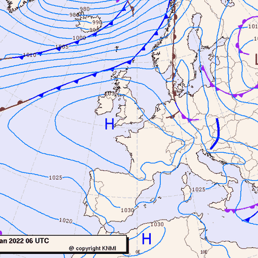 Previsioni meteo per sabato 22, domenica 23, lunedì 24 (gennaio)