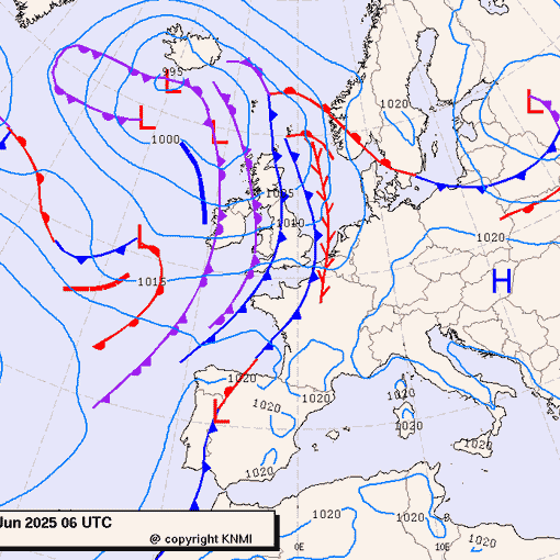 Previsioni meteo per domenica 22, lunedì 23, martedì 24 (giugno)