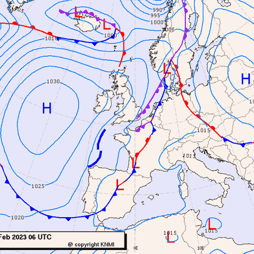 Previsioni meteo per giovedì 23, venerdì 24, sabato 25 (febbraio)