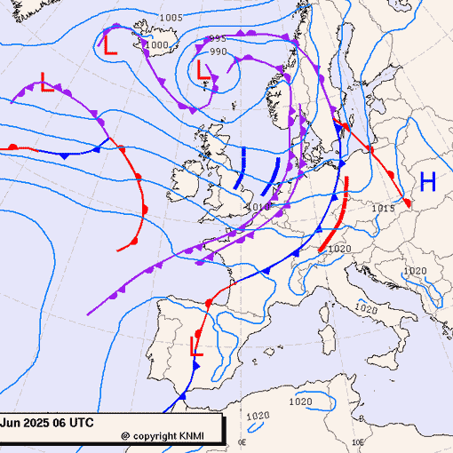 Previsioni meteo per lunedì 23, martedì 24, mercoledì 25 (giugno)