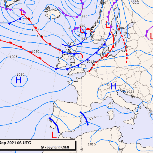 Previsioni meteo per giovedì 23, venerdì 24, domenica 25 (settembre)