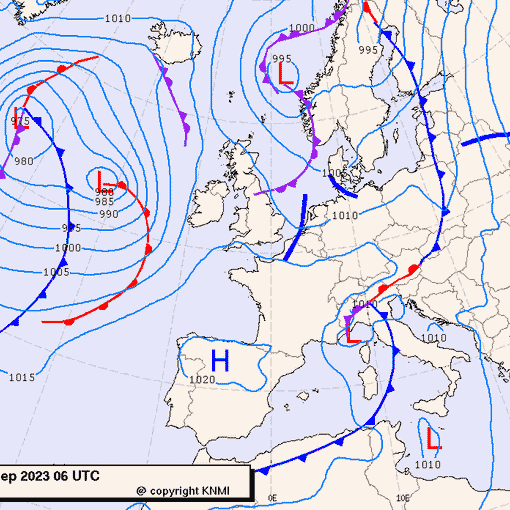 Previsioni meteo per sabato 23, domenica 24, lunedì 25 (settembre)
