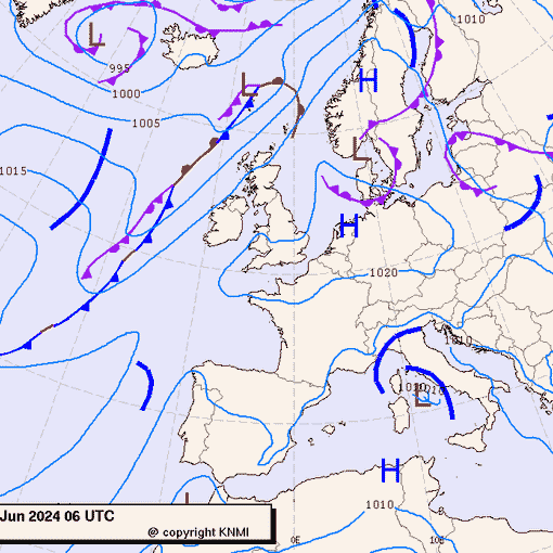Previsioni meteo per lunedì 24, martedì 25, mercoledì 26 (giugno)