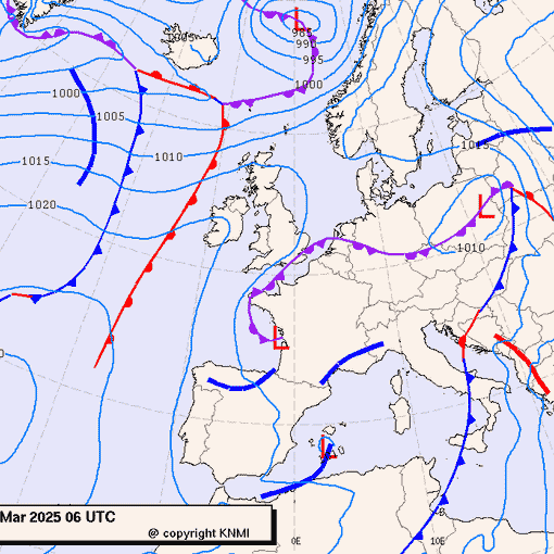 Previsioni meteo per lunedì 24, martedì 25, mercoledì 26 (marzo)