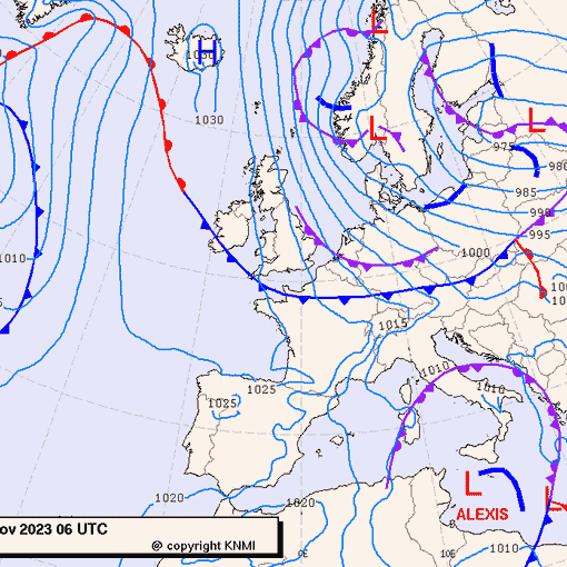 Previsioni meteo per venerdì 24, sabato 25, domenica 26 (novembre)