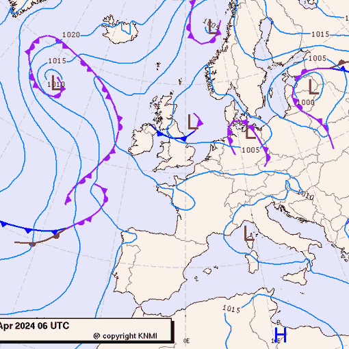 Previsioni meteo per giovedì 25, venerdì 26, sabato 27 (aprile)