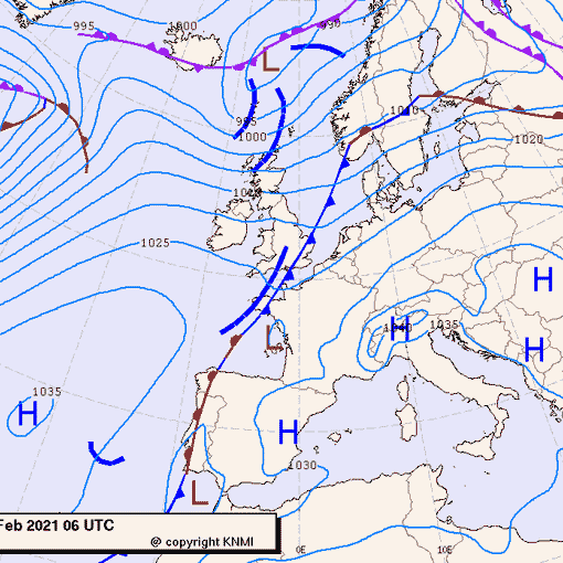 Previsioni meteo per giovedì 25, venerdì 26, sabato 27 (febbraio)
