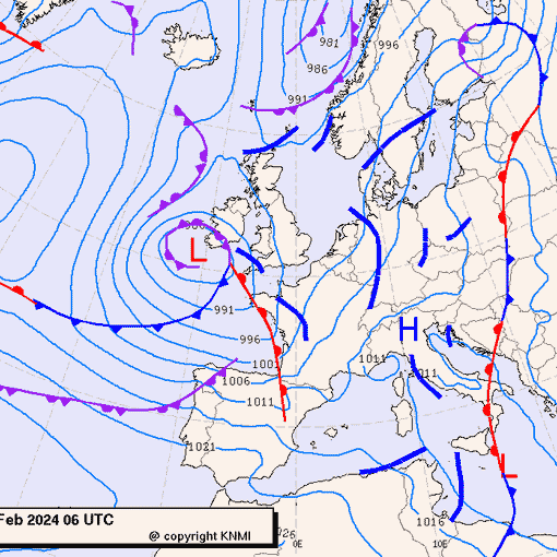 Previsioni meteo per domenica 25, lunedì 26, martedì 27 (febbraio)