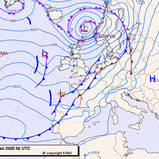 Previsioni meteo per sabato 25, domenica 26, lunedì 27 (gennaio)