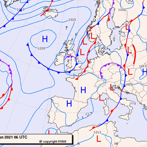 Previsioni meteo per venerdì 25, sabato 26, domenica 27 (giugno)
