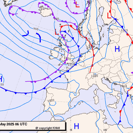Previsioni meteo per domenica 25, lunedì 26, martedì 27 (maggio)