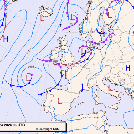 Previsioni meteo per venerdì 26, sabato 27, domenica 28 (aprile)