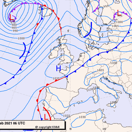 Previsioni meteo per venerdì 26, sabato 27, domenica 28 (febbraio)
