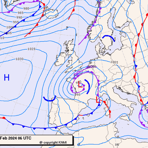 Previsioni meteo per lunedì 26, martedì 27, mercoledì 28 (febbraio)