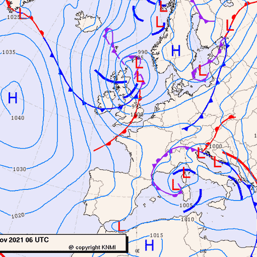 Previsioni meteo per venerdì 26, sabato 27, domenica 28 (novembre)