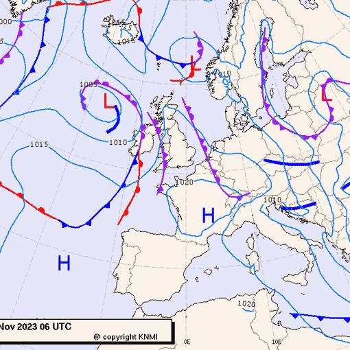 Previsioni meteo per domenica 26, lunedì 27, martedì 28 (novembre)