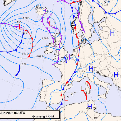 Previsioni meteo per lunedì 27, martedì 28, mercoledì 29 (giugno)