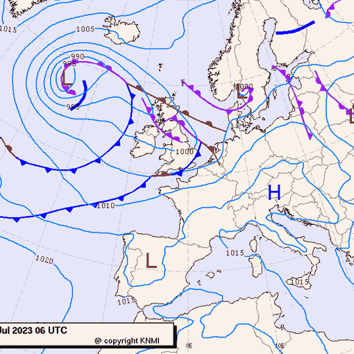 Previsioni meteo per giovedì 27, venerdì 28, sabato 29 (luglio)