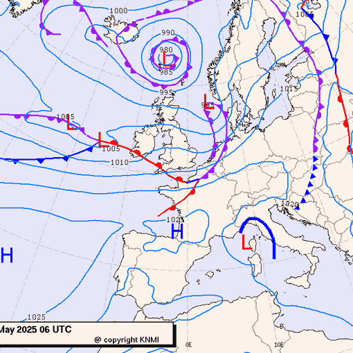 Previsioni meteo per martedì 27, mercoledì 28, giovedì 29 (maggio)