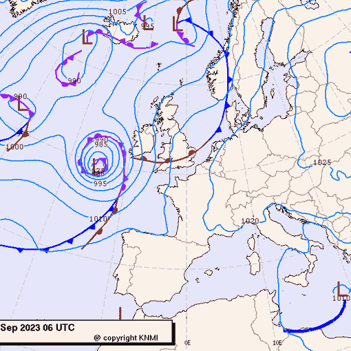 Previsioni meteo per mercoledì 27, giovedì 28, venerdì 29 (settembre)