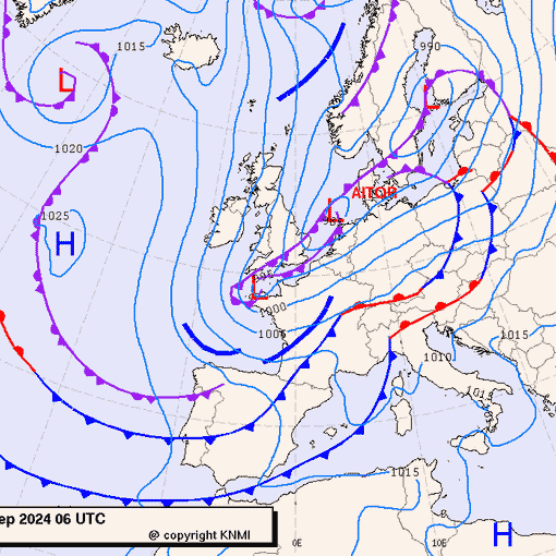Previsioni meteo per il fine settimana