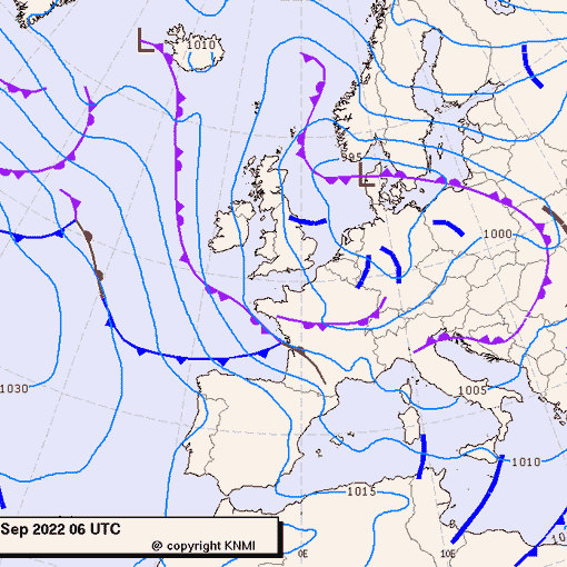 Previsioni meteo per mercoledì 28, giovedì 29, venerdì 30 (settembre)