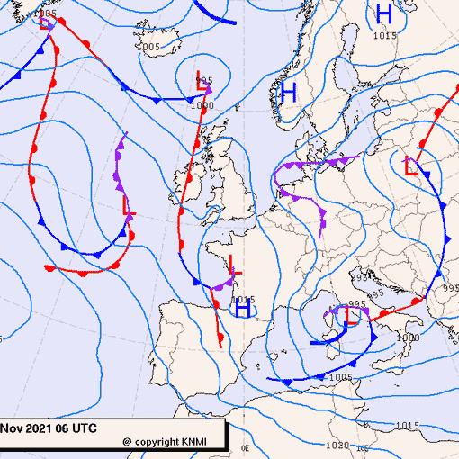 Previsioni meteo per lunedì 29, martedì 30, mercoledì 1 (novembre-dicembre)