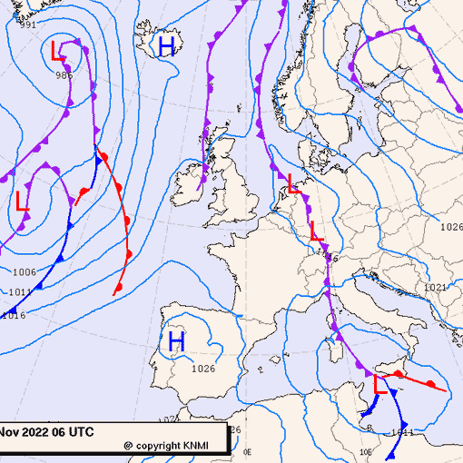 Previsioni meteo per martedì 29, mercoledì 30, giovedì 1 (novembre-dicembre)