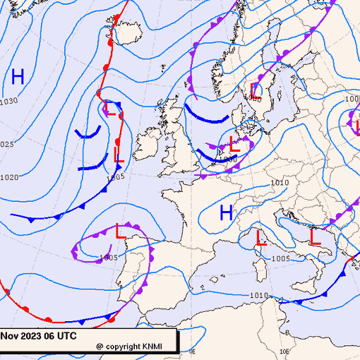 Previsioni meteo per mercoledì 29, giovedì 30, venerdì 1 (novembre-dicembre)