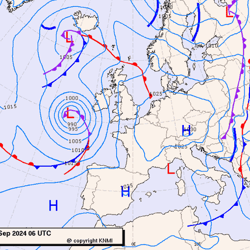 Previsioni meteo per domenica 29, lunedì 30, martedì 1 (settembre-ottobre)