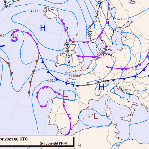 Previsioni meteo per venerdì 2, sabato 3, domenica 4 (aprile)