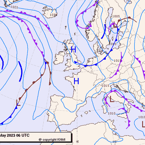 Previsioni meteo per martedì 2, mercoledì 3, giovedì 4 (maggio)