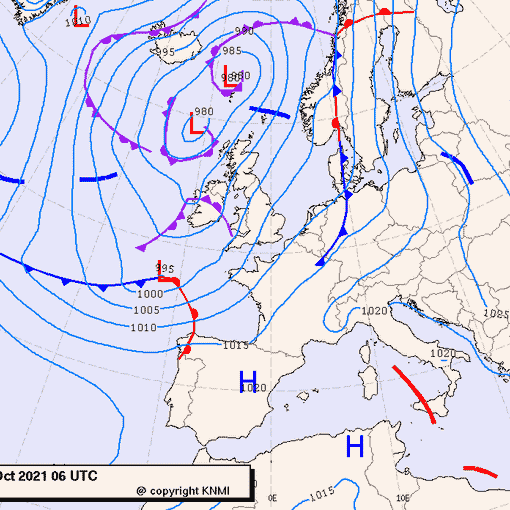 Previsioni meteo per sabato 2, domenica 3, lunedì 4 (ottobre)
