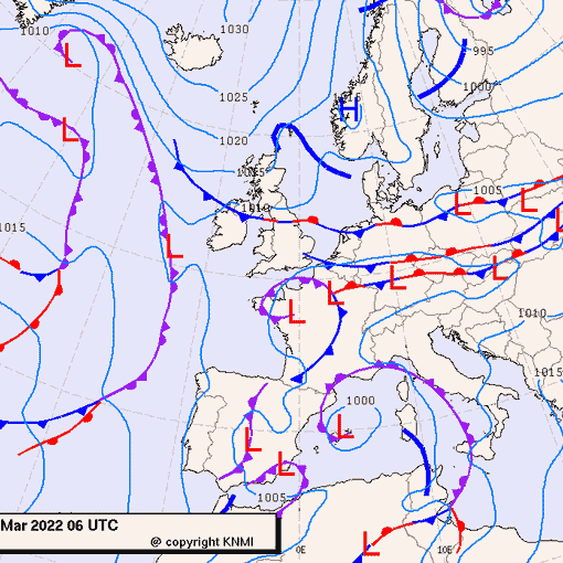 Previsioni meteo per mercoledì 30, giovedì 31, venerdì 1 (marzo-aprile)