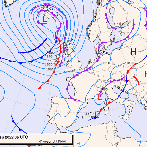 Previsioni meteo per venerdì 30, sabato 1, domenica 2 (settembre-ottobre)