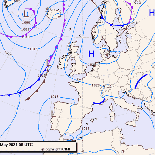 Previsioni meteo per lunedì 31, martedì 1, mercoledì 2 (maggio-giugno)