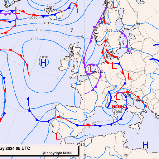 Previsioni meteo per venerdì 31, sabato 1, domenica 2 (maggio-giugno)