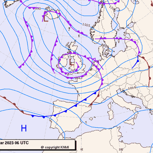 Previsioni meteo per venerdì 31, sabato 1, domenica 2 (marzo-aprile)