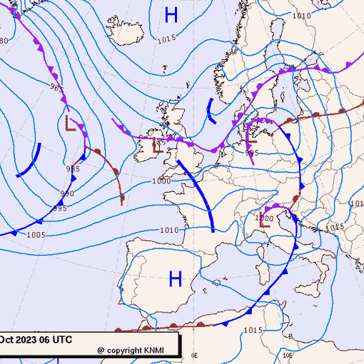Previsioni meteo per martedì 31, mercoledì 1, giovedì 2 (ottobre-novembre)