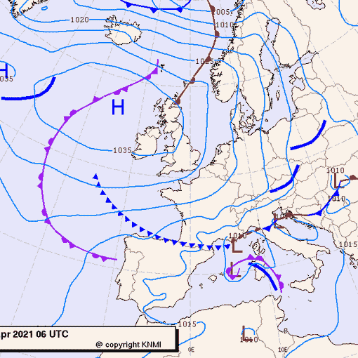 Previsioni meteo per sabato 3, domenica 4, lunedì 5 (aprile)