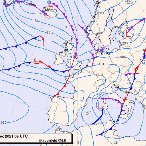 Previsioni meteo per venerdì 3, sabato 4, domenica 5 (dicembre)